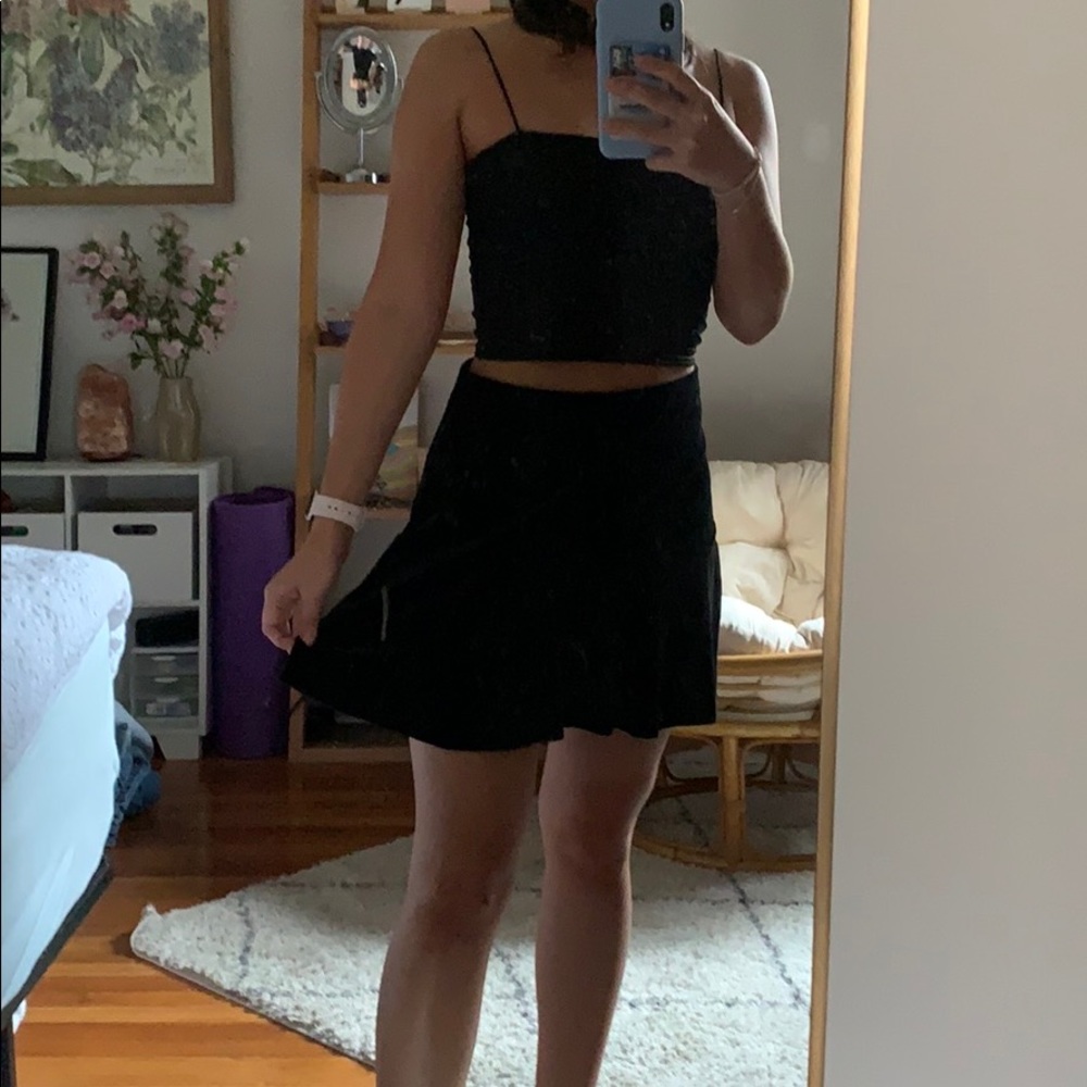 Urban Outfitters Velvet Skirt